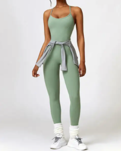 'Hourglass' Workout Jumpsuit