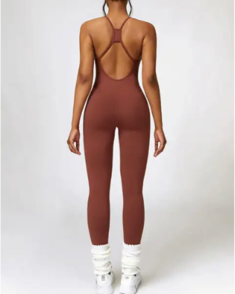 'Hourglass' Workout Jumpsuit